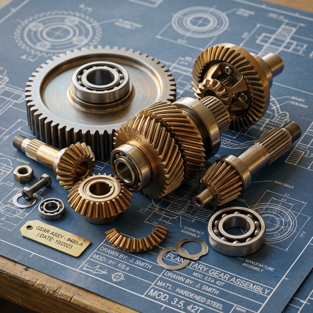 Precision Parts Detail